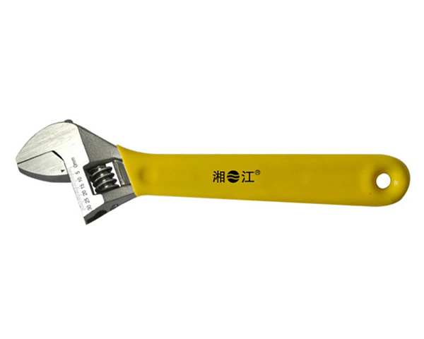 Adjustable Wrench with Carbon Handle 45 Carbon Steel