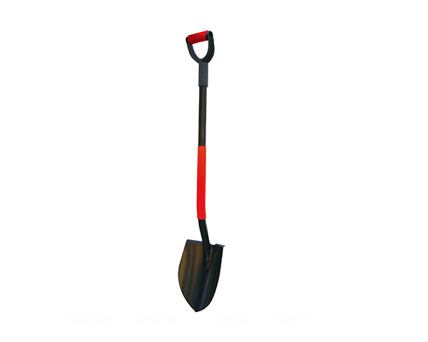 Durable Steel Shovel with Handle for Digging and Trenching